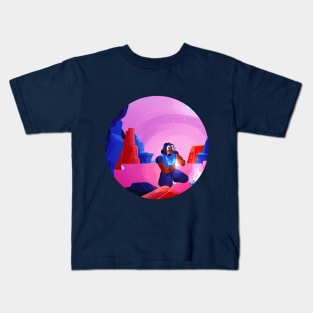 Stardust_RoundVersion Kids T-Shirt